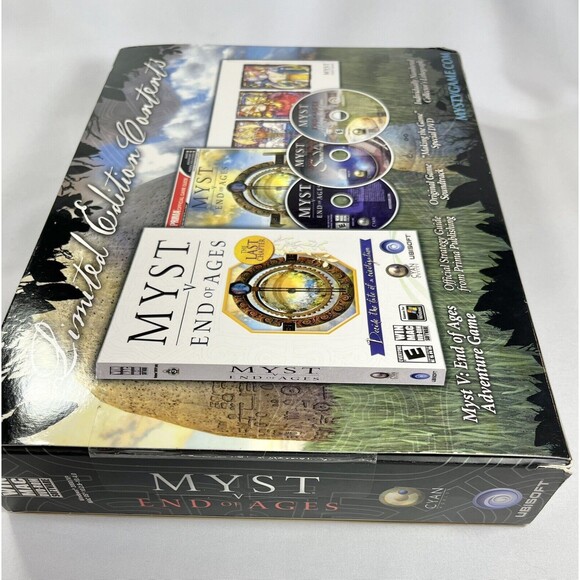 Myst V: End of Ages - Limited Edition PC Windows/Mac 2005 New Factory Sealed - Picture 11 of 12